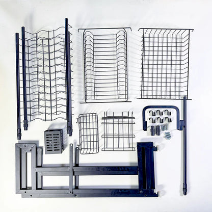 Expandable 2-Tier OverSink Dish Drying Rack