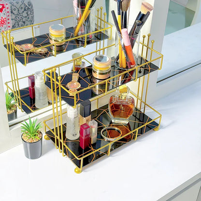 2-Tier Luxury Vanity Storage