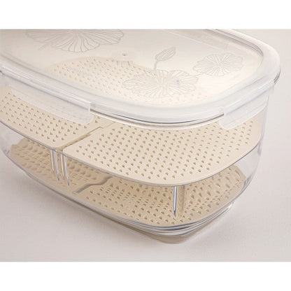 Limon Acrylic Food Container With Lid Product Code:1830