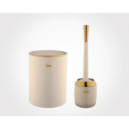 Limon Dustbin With Brush Product Code:1812