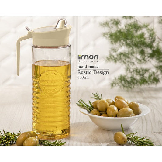 Limon Glass Oil Bottle 670 ML Product Code:1878