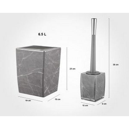Limon 6 Pcs Classic Marble Design Bathroom Set Product Code:2023