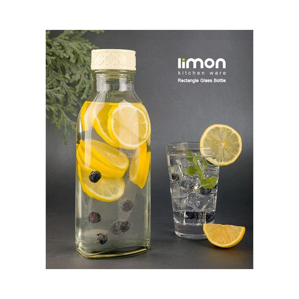 Limon Glass Bottle With Plastic Cap 1.1 LTR Product Code:1064