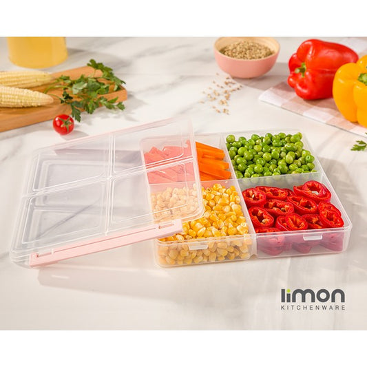 Limon 4 Section Freezer Box With Lid 250ML Product Code:22835