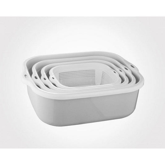 Limon Bowls & Colander 8 Pcs Set Product Code:02635