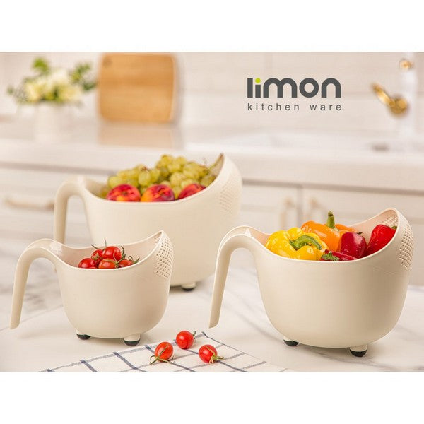 Limon Washing Bowl Set With Handle Product Code : 1330