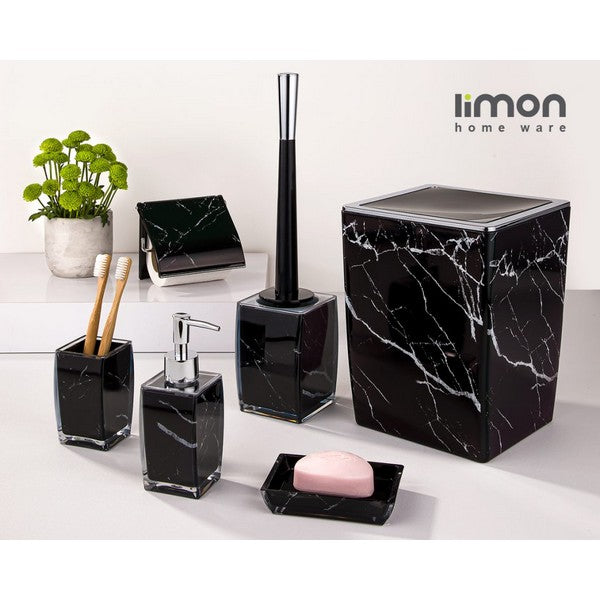 Limon 6 Pcs Classic Marble Design Bathroom Set Product Code:2023