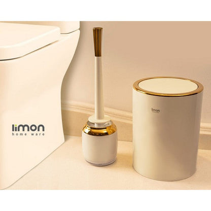 Limon Dustbin With Brush Product Code:1812