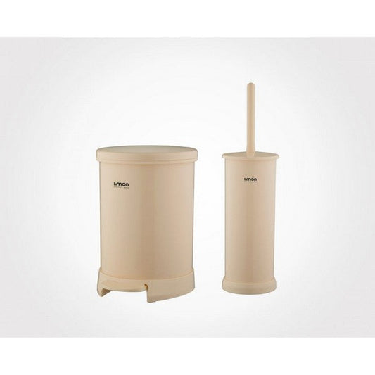 Limon Dustbin With Brush Product Code:1298