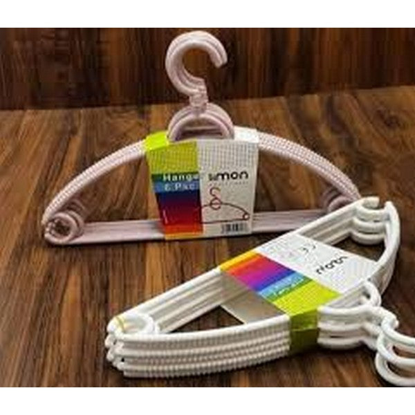 Limon Cloth Hanger 6 Pcs Set Product Code:1026