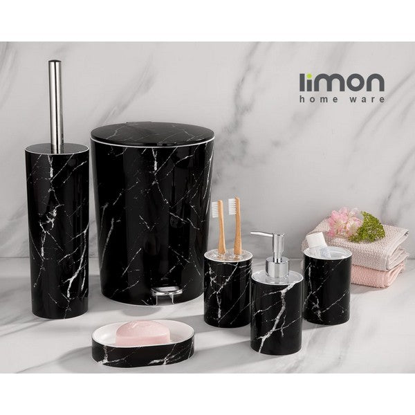 Limon Bath Accessory Set Marble Design Product Code : 1902