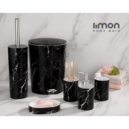 Limon Bath Accessory Set Marble Design Product Code : 1902