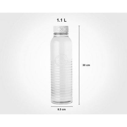 Limon Glass Water Bottle 1.1 LTR: Product Code1886