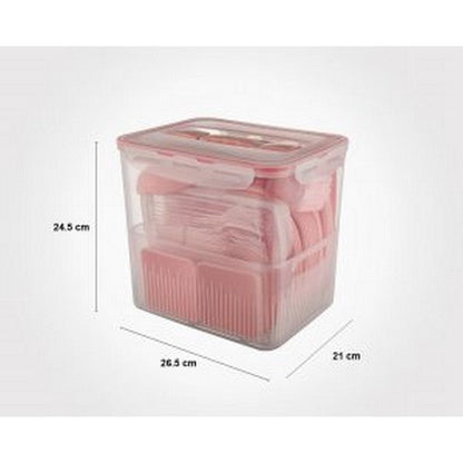 Limon 60 Pices Picnic Set For 6 Person Product Code :10635
