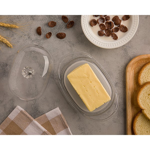 Limon Acrylic Butter Dish With Lid Product Code :1924