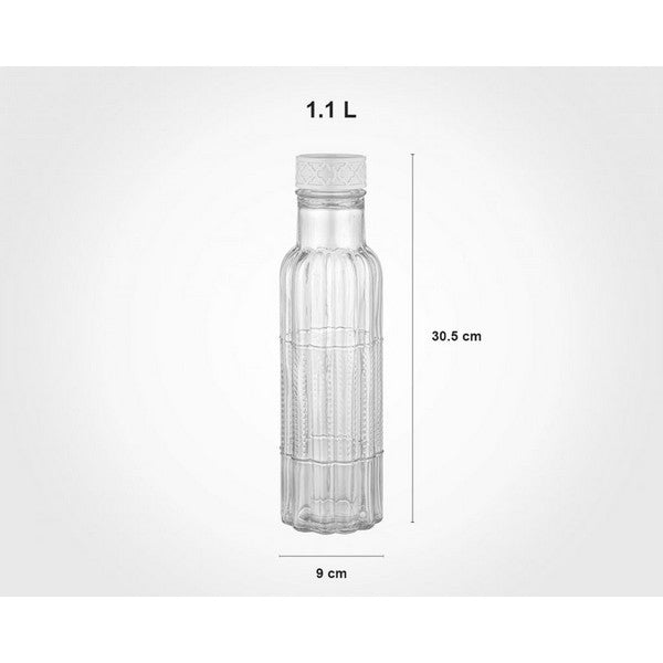 Limon Glass Bottle With Plastic Cap 1.1 LTR Product Code:1934