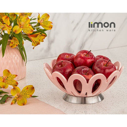Limon Fruit Basket With Steel Leg Product Code:13835