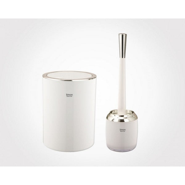 Limon Dustbin With Brush Product Code:1812