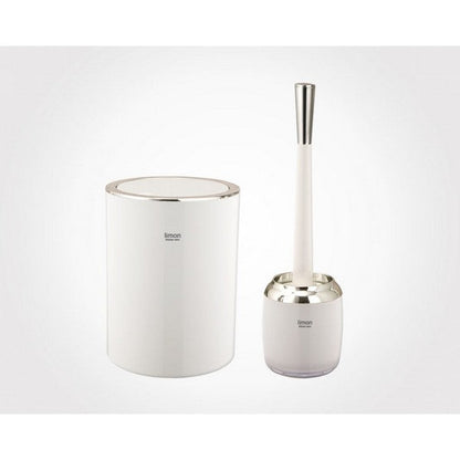 Limon Dustbin With Brush Product Code:1812