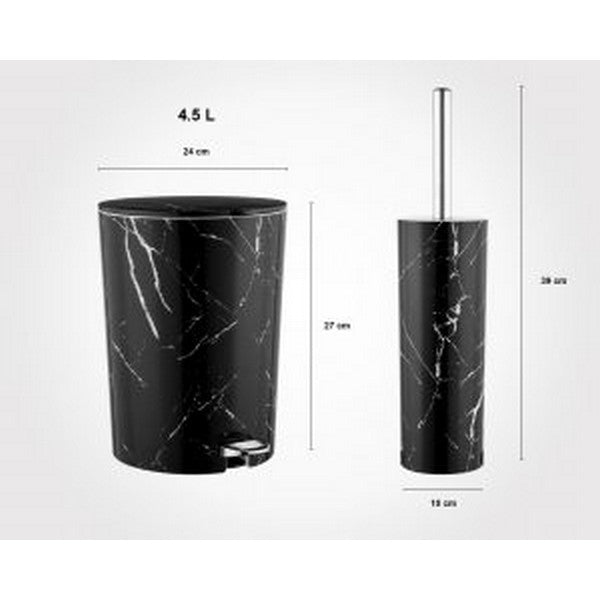 Limon Bath Accessory Set Marble Design Product Code : 1902