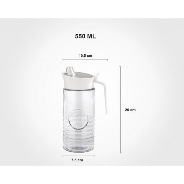 Limon Glass Oil Bottle 550 ML Product Code:1880
