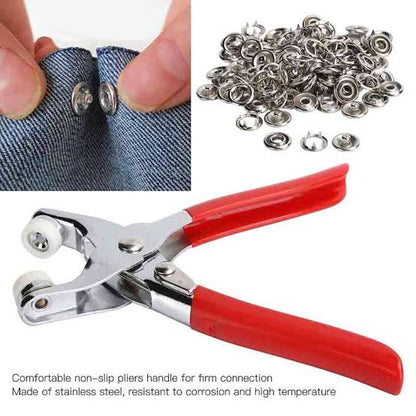 Metal ButtonSnapper Elite Set with Free Buttons