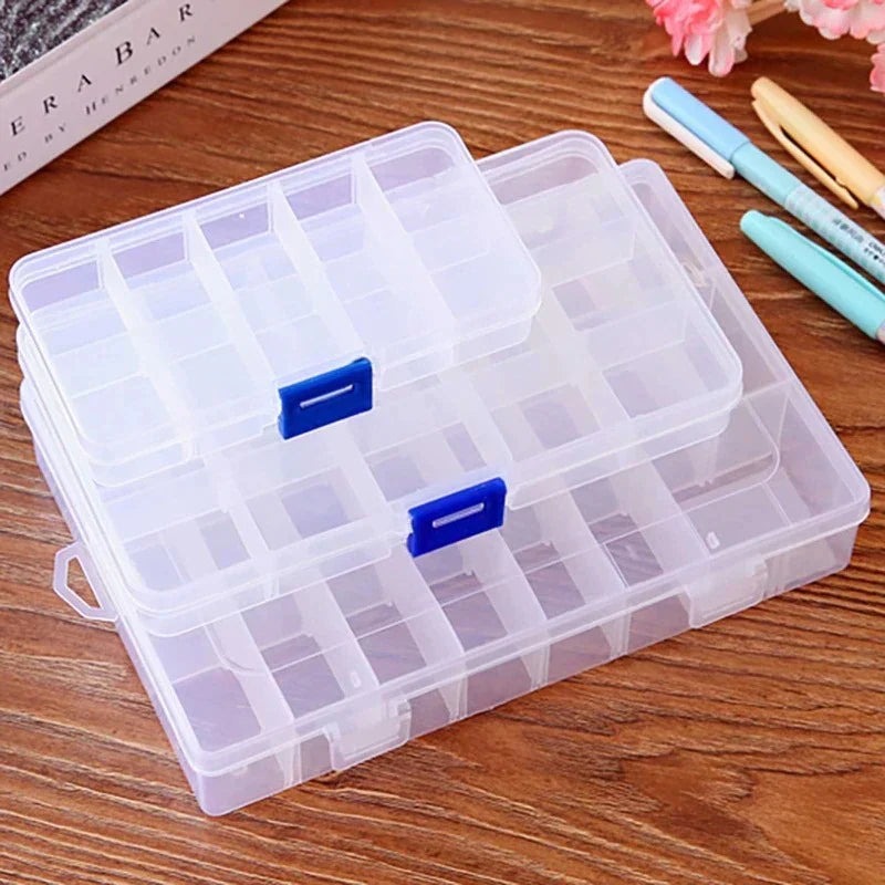 Portable Multi-purpose Transparent Medicine Box