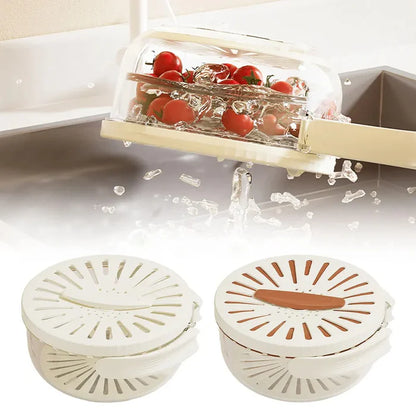 Multifunctional Draining Basket With Lid
