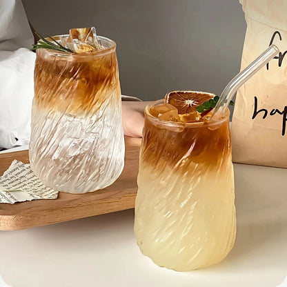 ICE DESIGN MUG TRANSPARENT GLASS