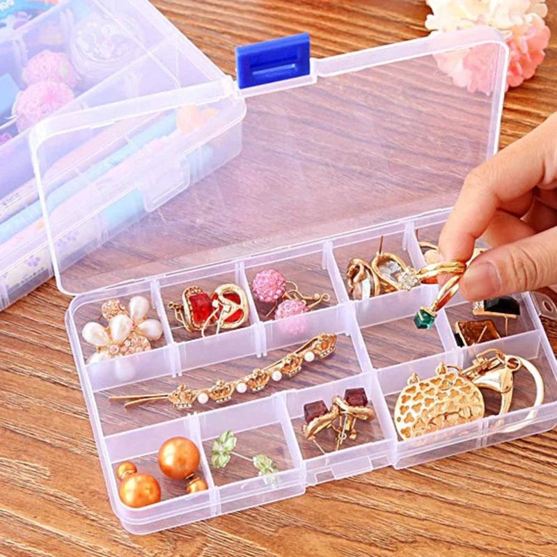 Portable Multi-purpose Transparent Medicine Box