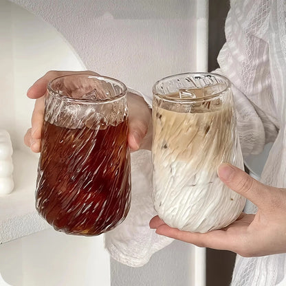 ICE DESIGN MUG TRANSPARENT GLASS