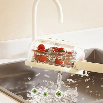 Multifunctional Draining Basket With Lid
