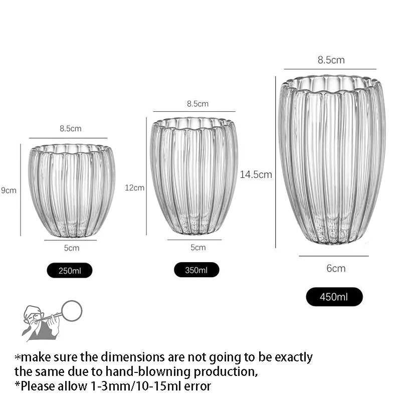 Double Walled Clear Glass Coffee Cup