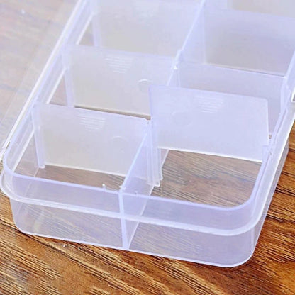 Portable Multi-purpose Transparent Medicine Box