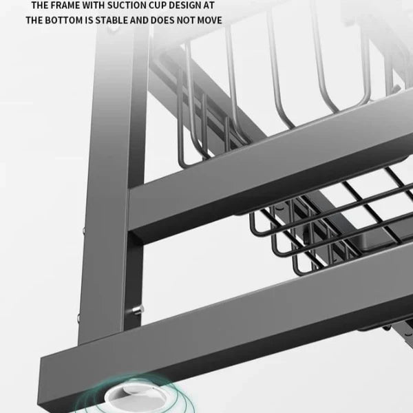 STAINLESS STEEL SINK DRAIN RACK