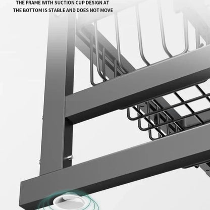 STAINLESS STEEL SINK DRAIN RACK