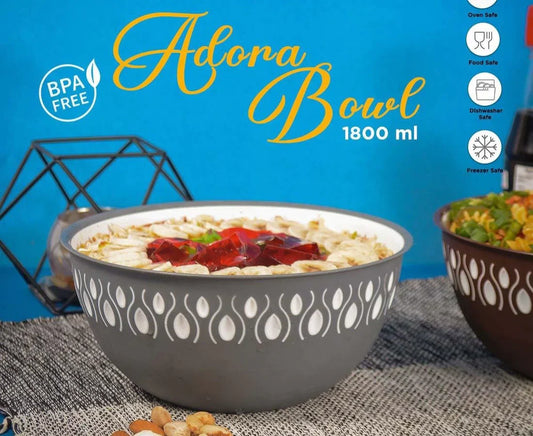 Multipurpose Kitchen Adora Bowl 1800ML