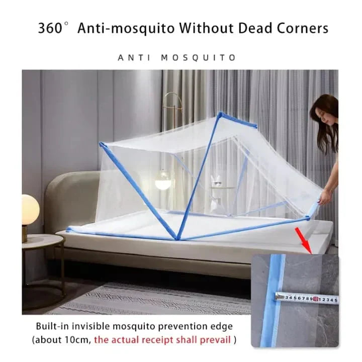 New Foldable Anti Mosquito Sleeping Net (Single Bed)