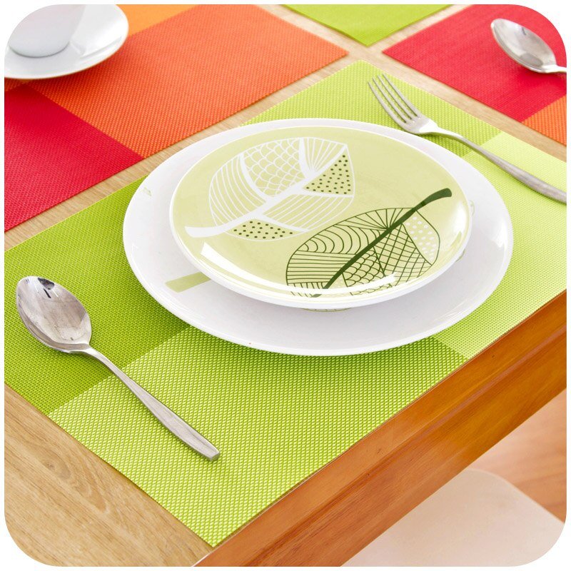 New PVC Dining Table Placemat Europe Style Mat.