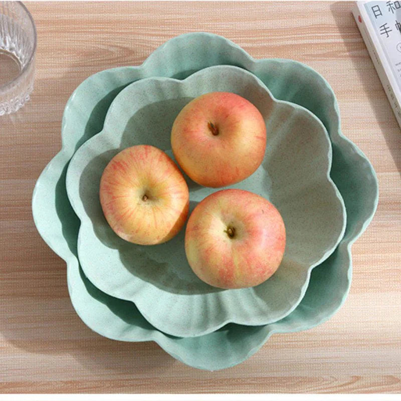 Pack of 2 Flower shape plate