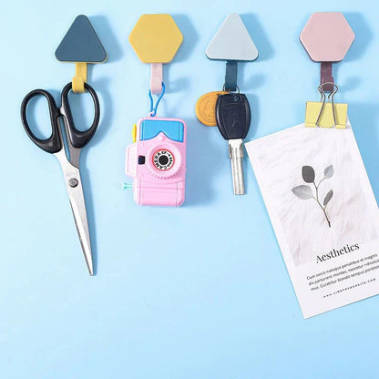 Pack of 2 - Multi-functional Kitchen Bathroom Wall Door Sticky Hook