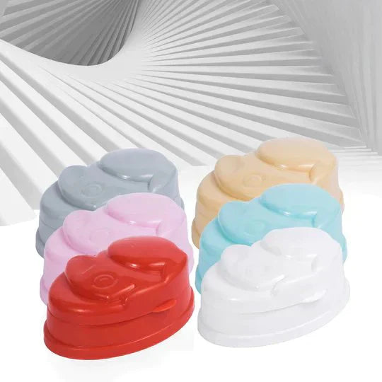 1PC Portable Soap Dish With Rabbit Shape Cover.