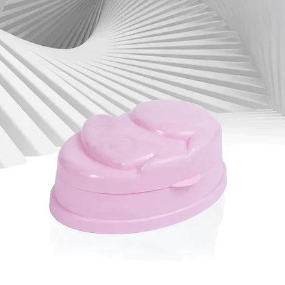 1PC Portable Soap Dish With Rabbit Shape Cover.