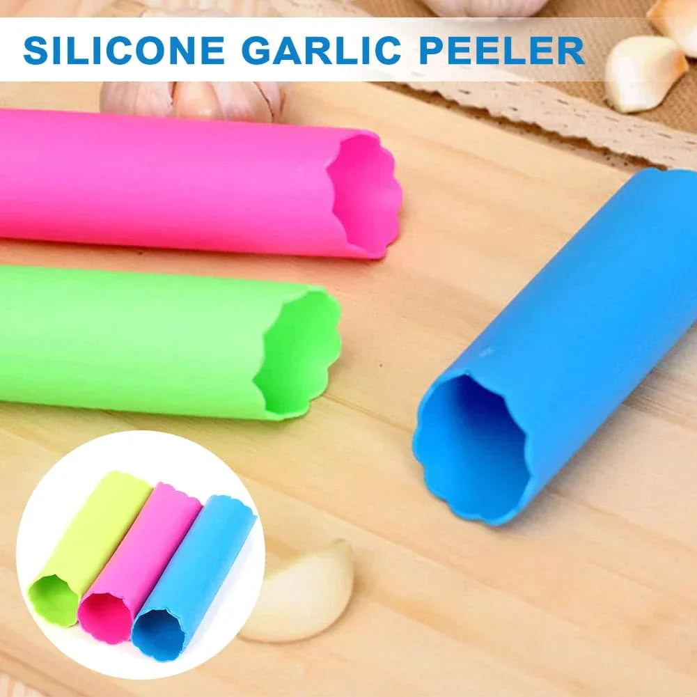 Pack Of 2 - Silicone Garlic Peeler