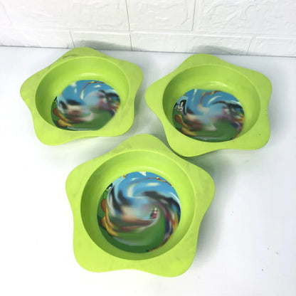 Pack Of 3 Kids Cartoon Printed Food Bowl