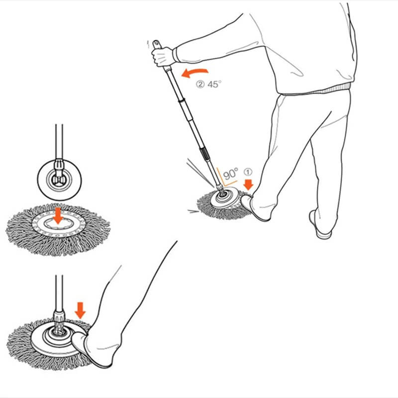 Spin Mop Microfiber Refill