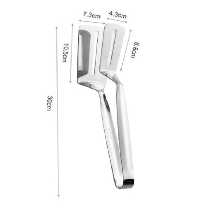 Stainless Steel Double Sided Frying Fish Spatula