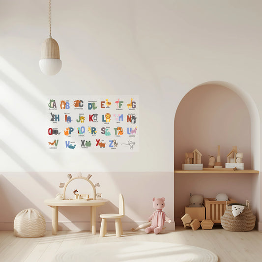 Dutch Alphabet Poster